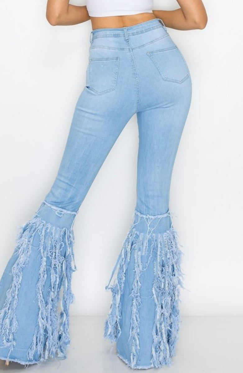 FRKM SCD 24SS fringed jeans メンズ