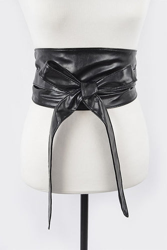 Faux Leather Wrap | Belt