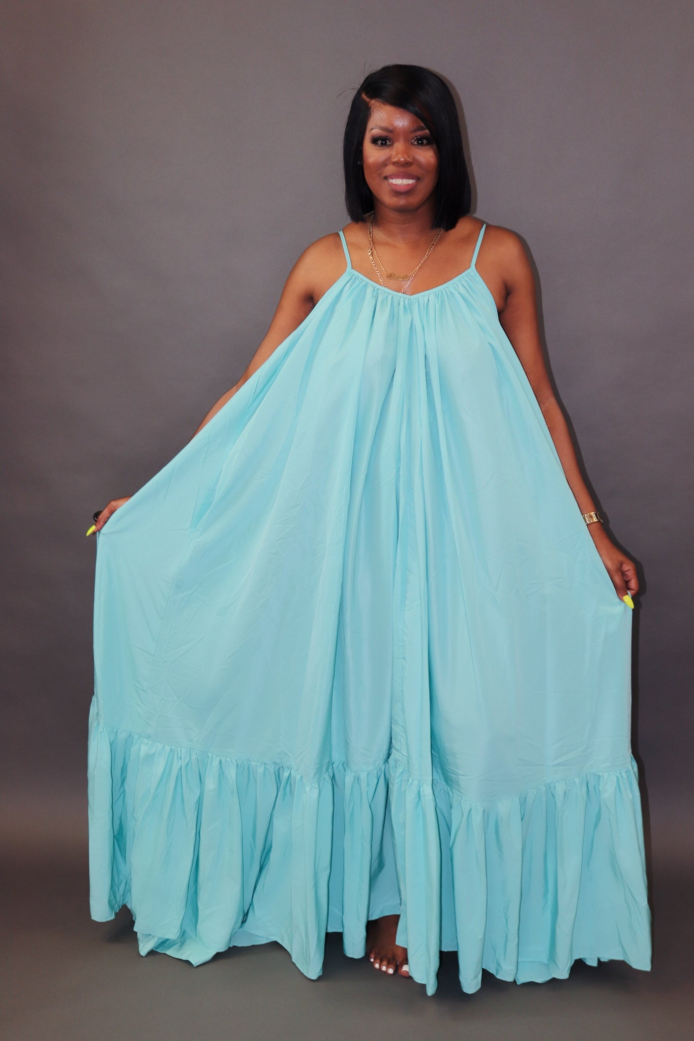 summer breeze maxi dress US 2 / WHITE