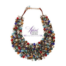 Load image into Gallery viewer, Copper Bib Statement Necklace